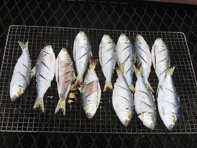ryby na roštu