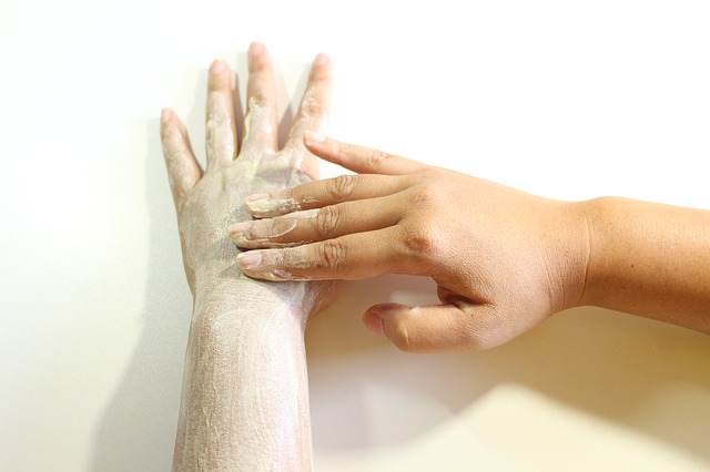 peeling ruky