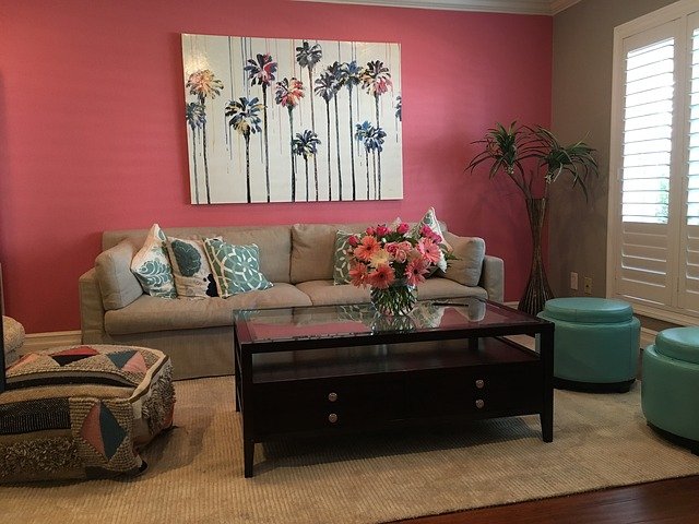 růžová místnost
